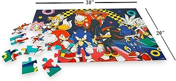 Amazon.co.jp: ソニック・ザ・ヘッジホッグ フロアパズル 子供用